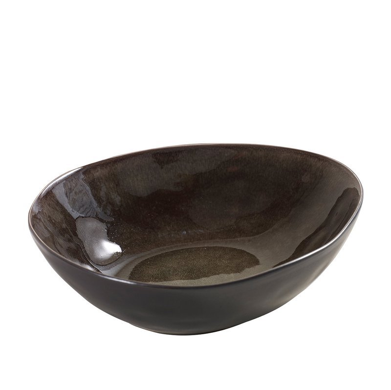 Pure Oval Bowl Grey - Set of 2