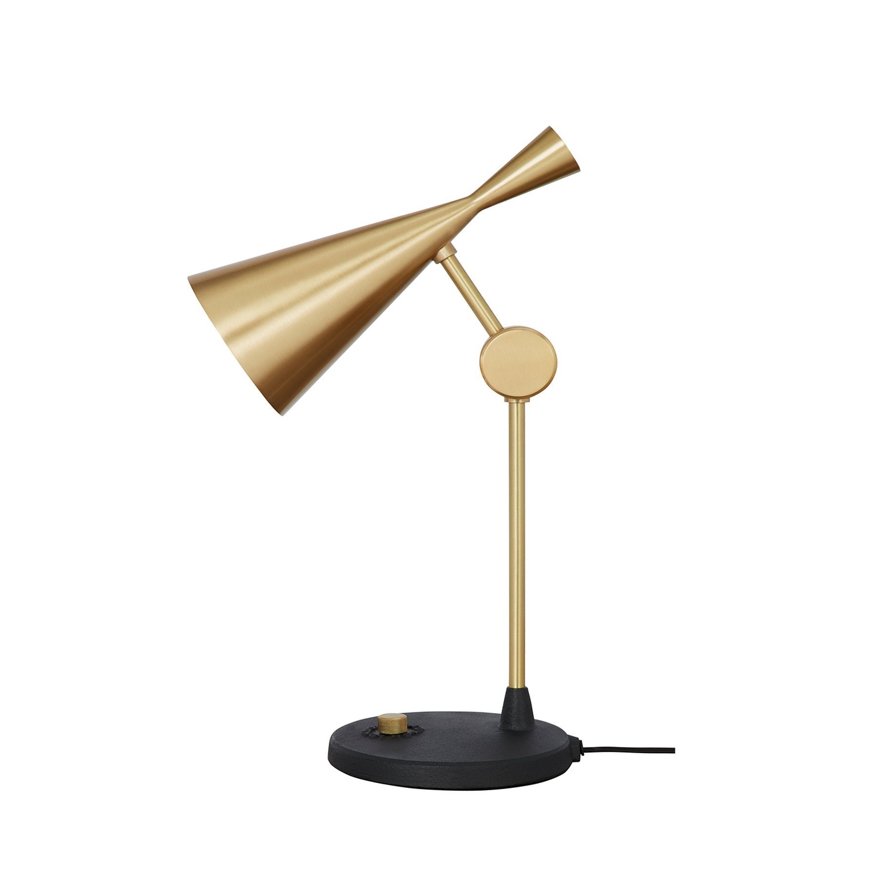 Beat Table Lamp Brushed brass