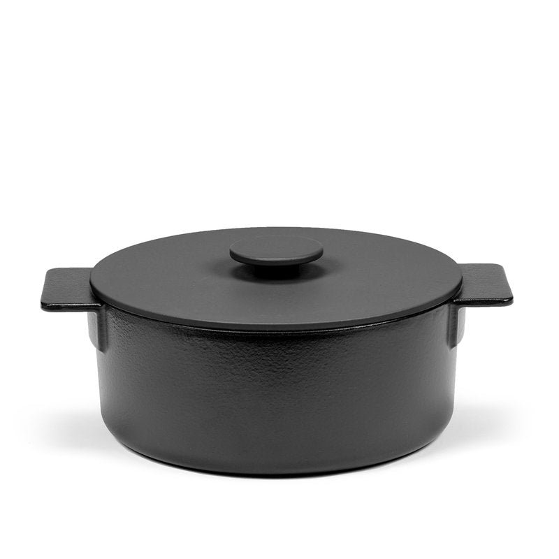 Surface Cast Iron Pot Black