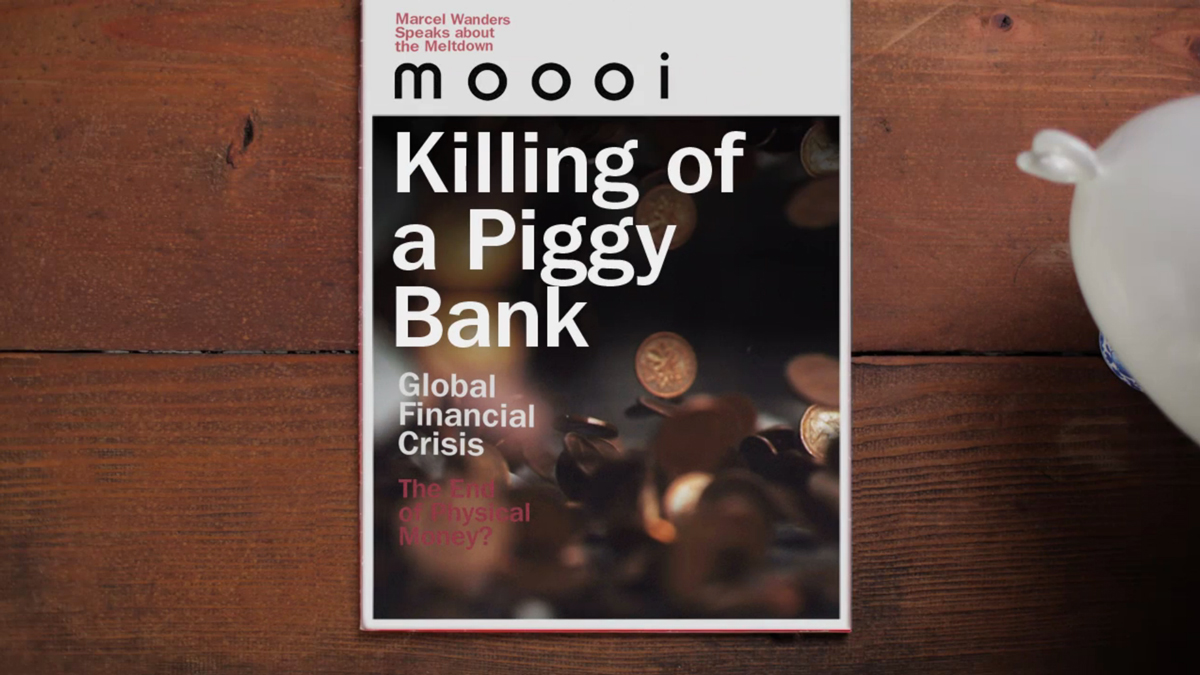 The Killing of the Piggy Bank - Moooi